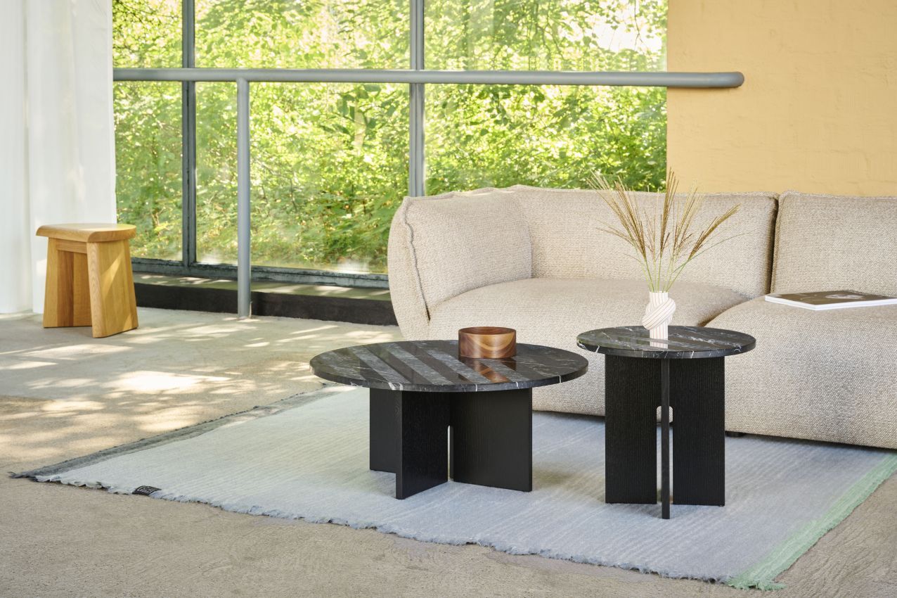 Sediment Coffee Table Table basse Nero Marquina Favius