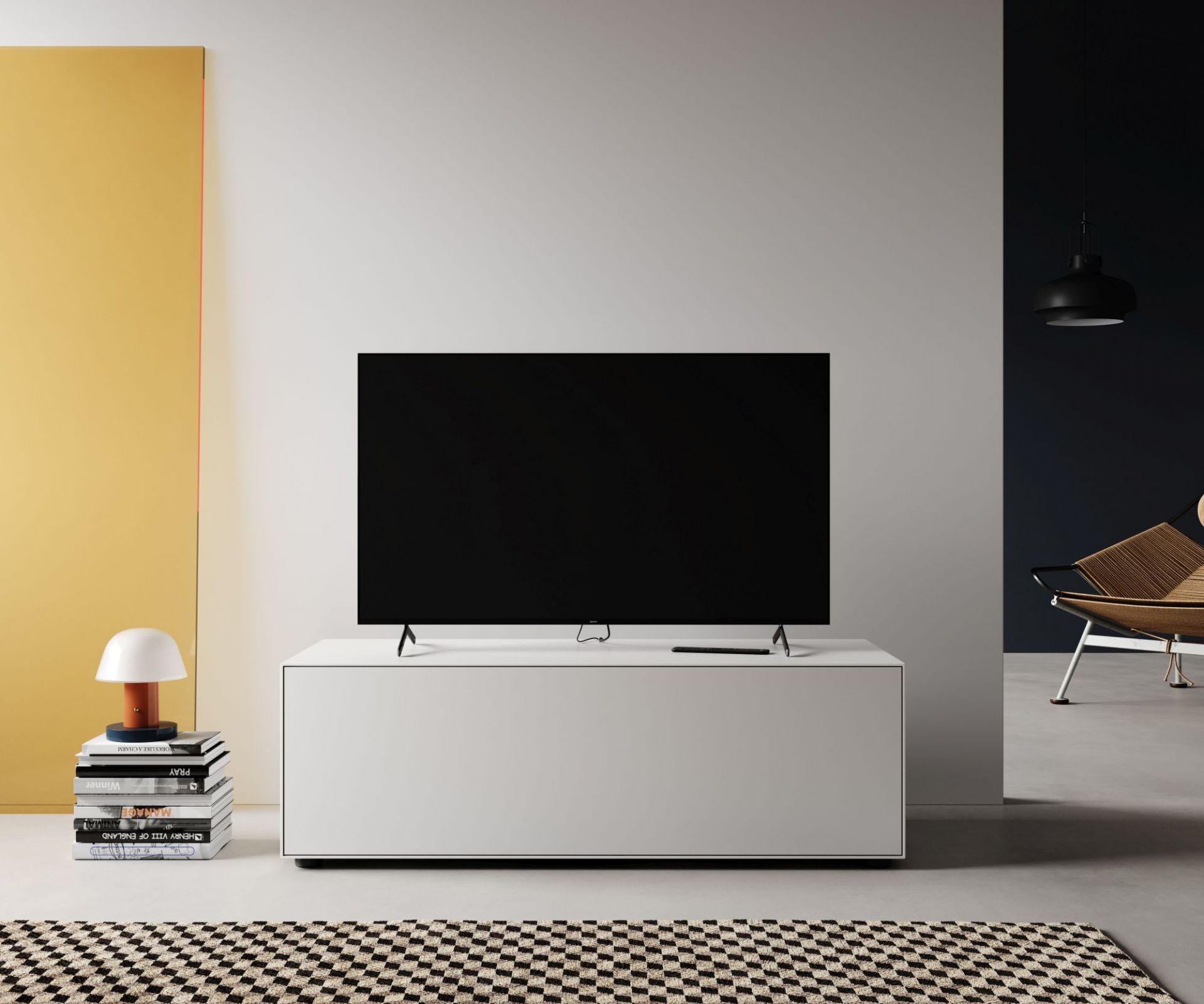 Pur Box TV-Lowboard avec porte média Piure QUICK SHIP