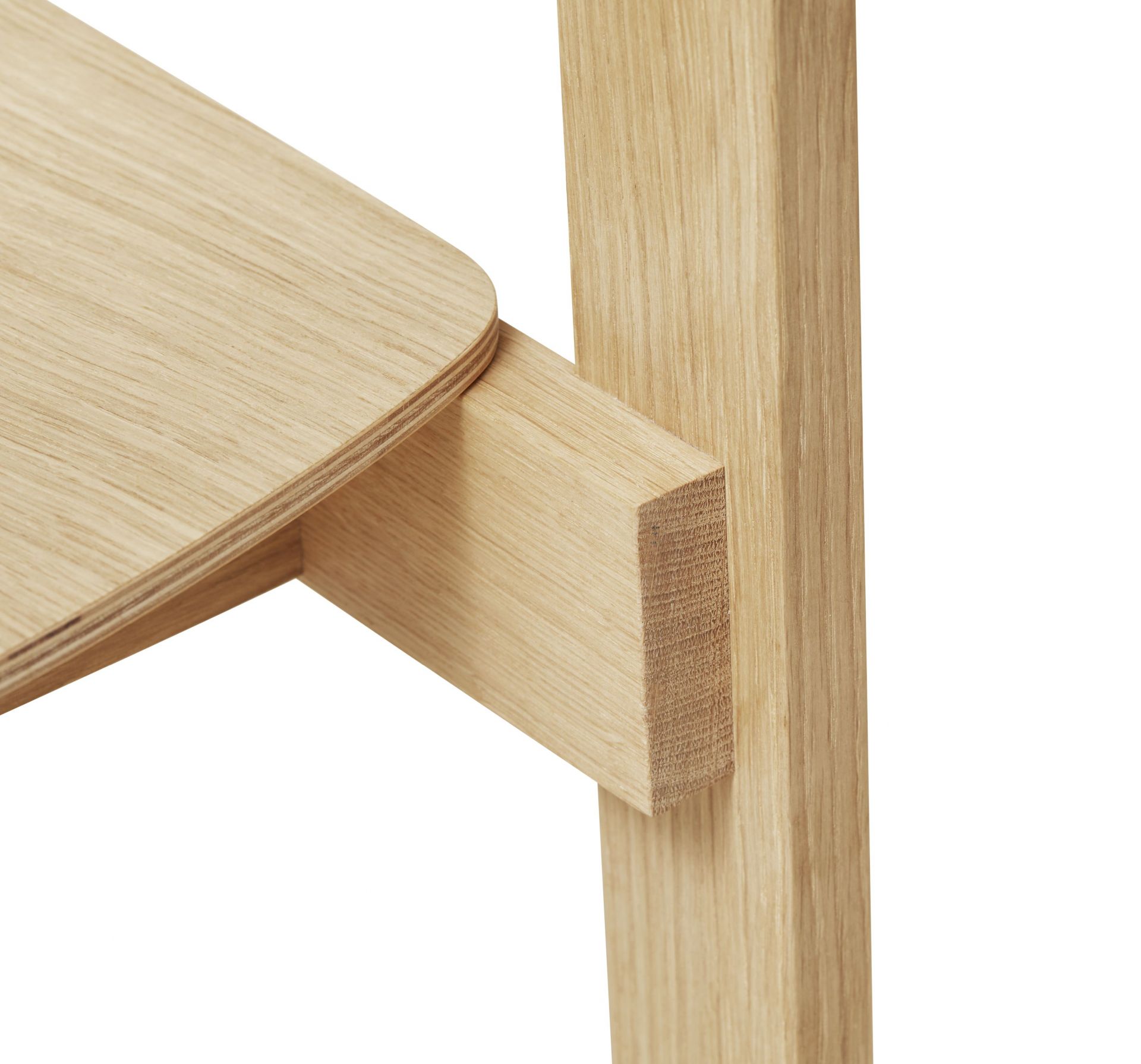 Blueprint chaise chêne blanc huilé Form & Refine