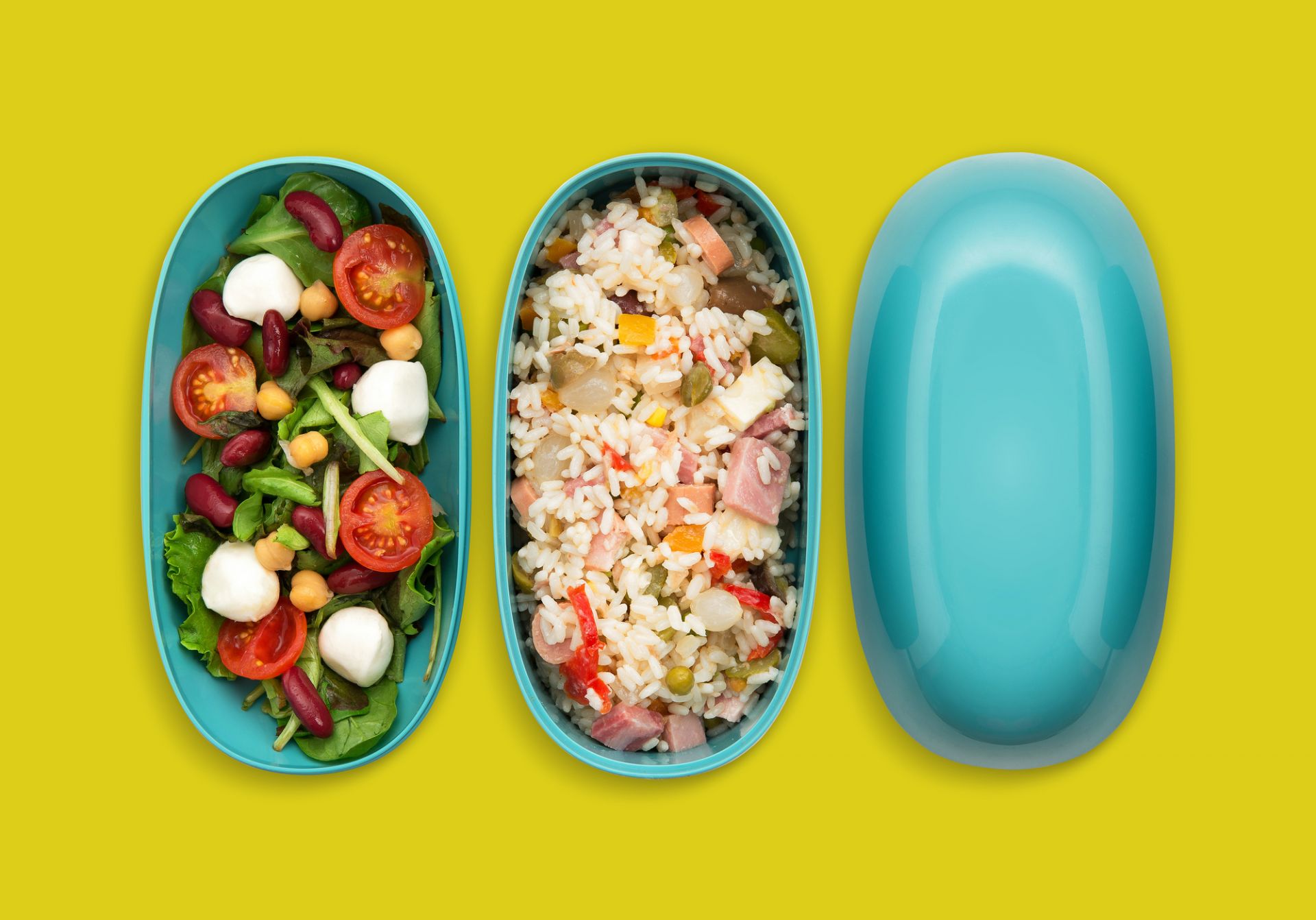 Food à porter boîte à déjeuner bleu clair Alessi OFFRE SPECIALE