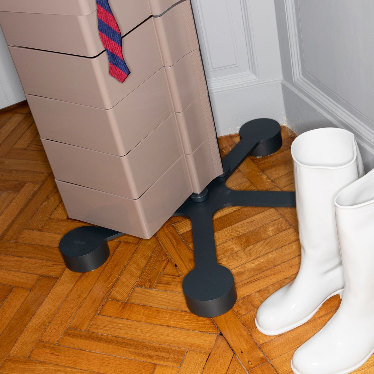 Spinny Bloc-tiroir avec des Roues B-Line