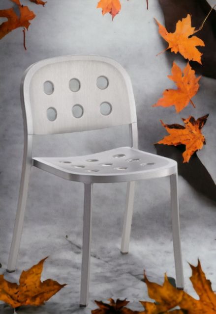 1 Inch All Aluminium Stacking Chair Chaise empilable Emeco