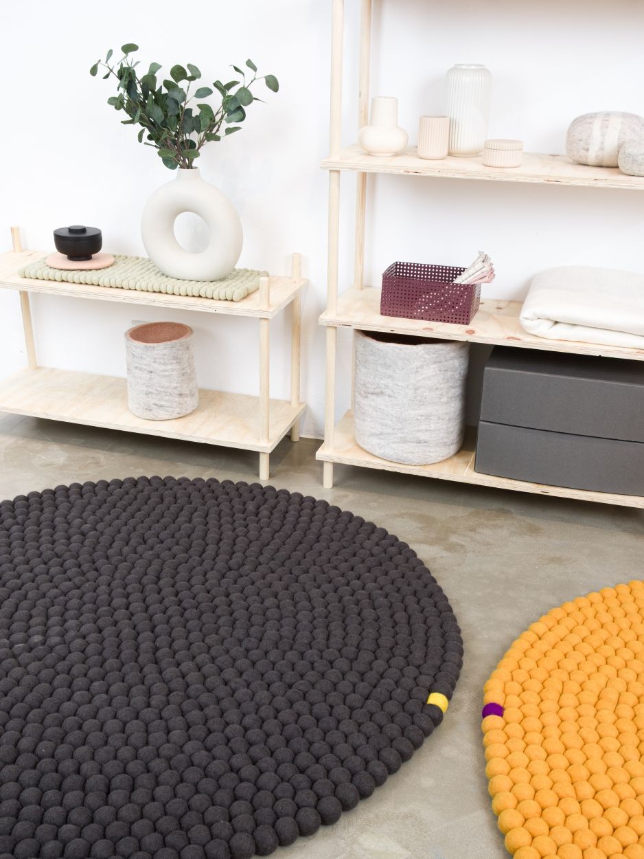 Big One Rund Tapis en feutre  Ø 160 cm myfelt