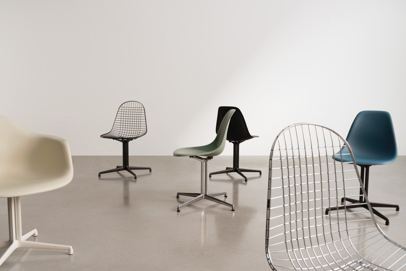 DKL Wire Chair chaise non rembourrée Vitra