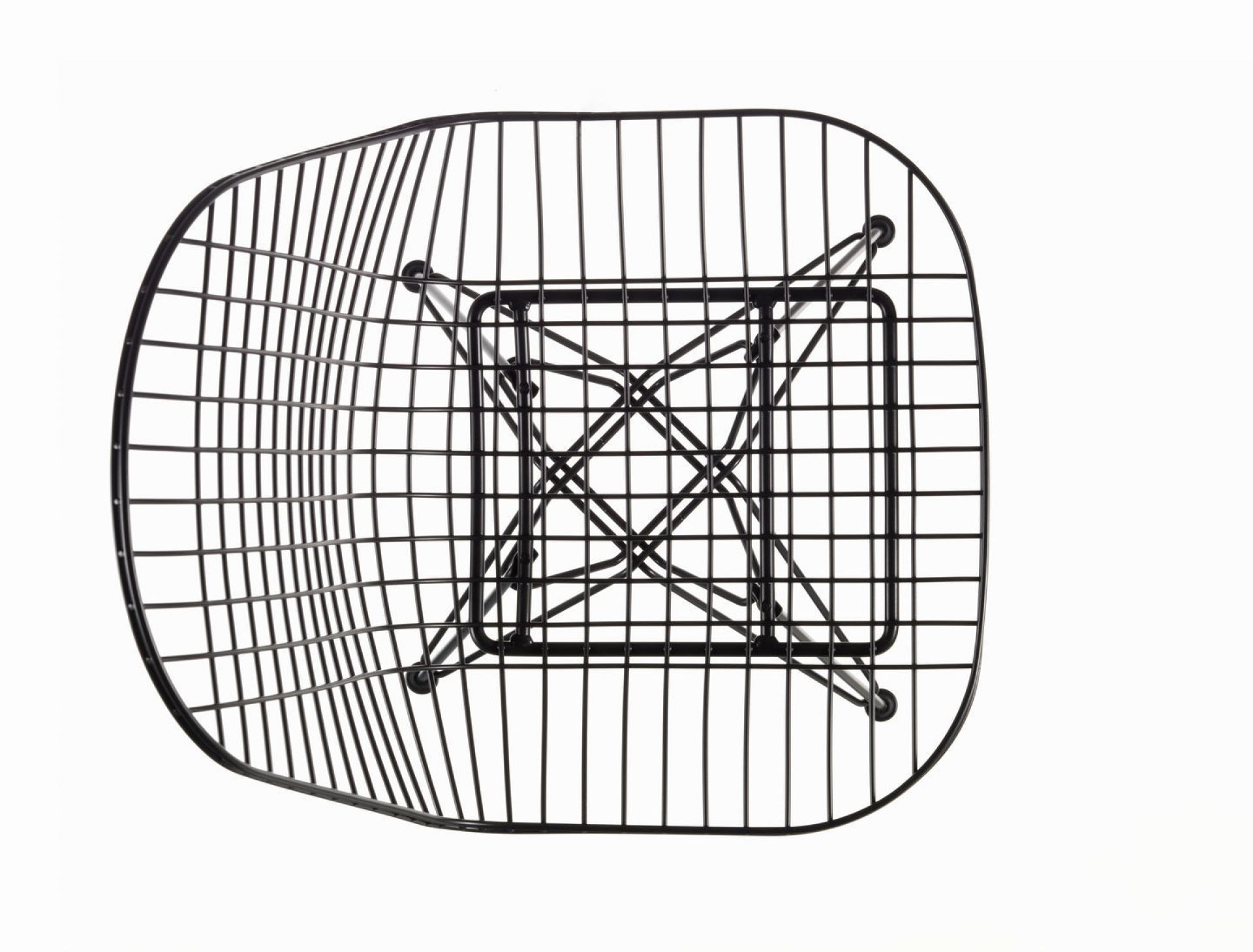 DKR Wire Chair Chaise assise rembourree Vitra