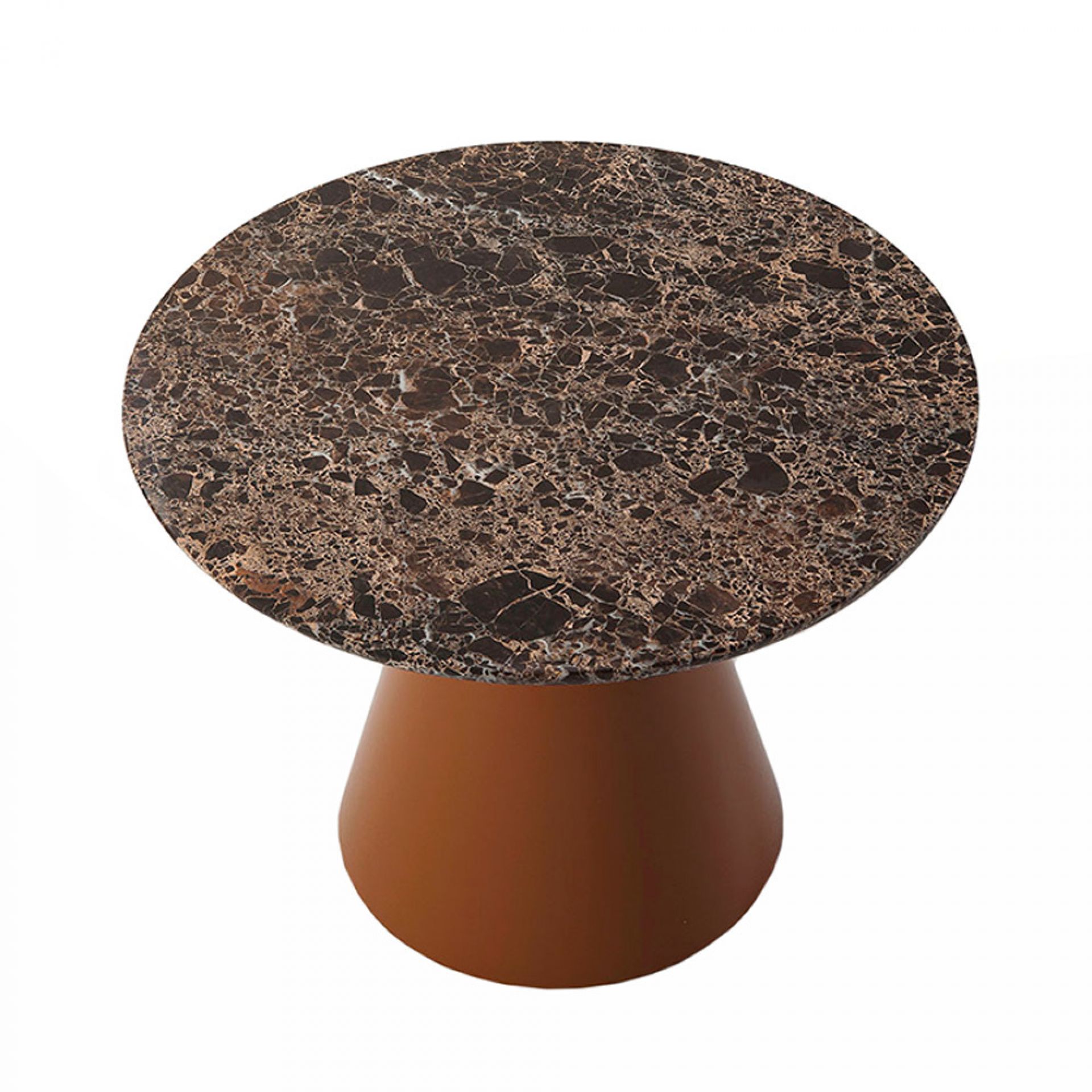 Pion Petra Emperador Or Table d'appoint Sancal