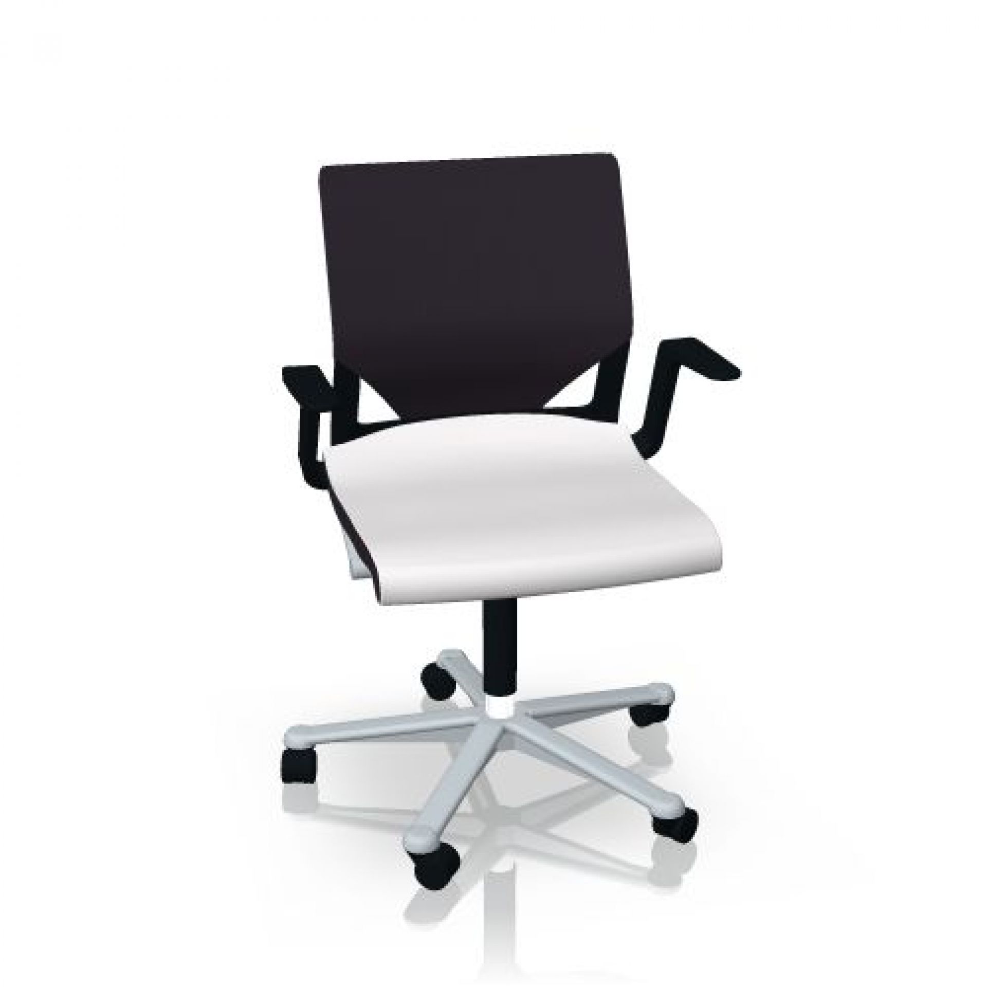 Modus 273/7 Chaise pivotante de bureau Dos haut normal, avec assise rembourrée Wilkhahn