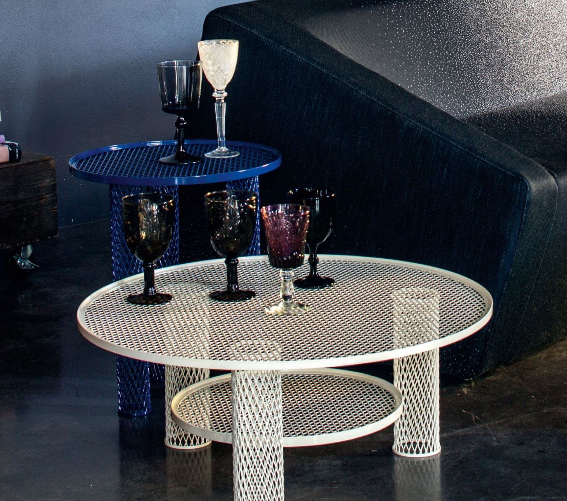 Net table d'appoint grande Encre Moroso