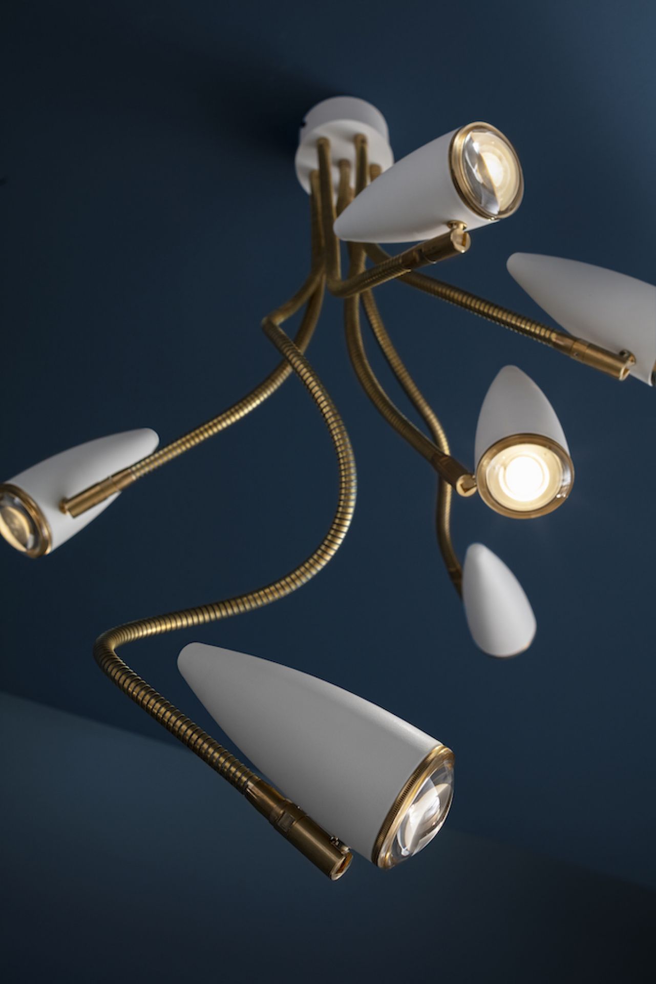 CicloItalia Flex C6 Lampe à Plafond Blanc Catellani & Smith