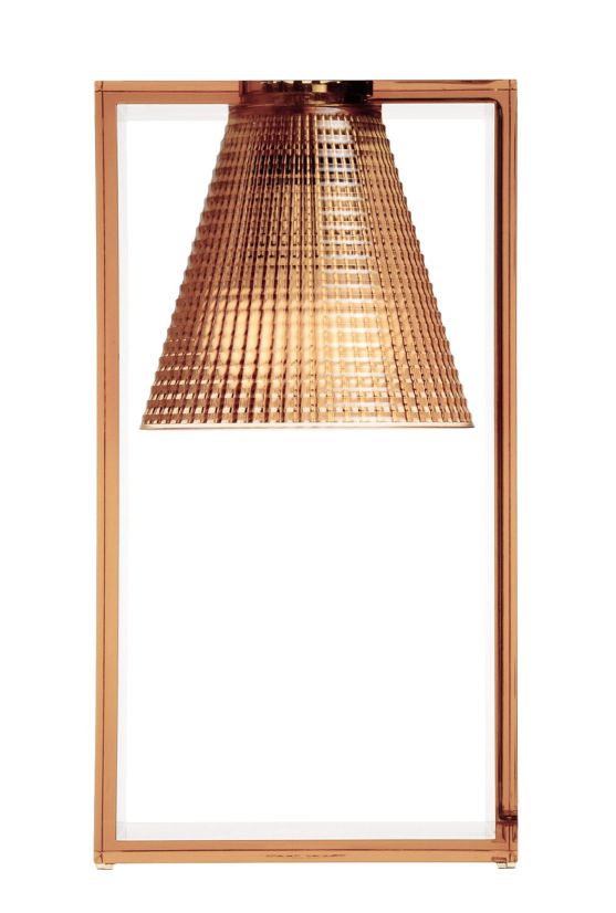 Light-Air lampe de table transparent Rose Kartell