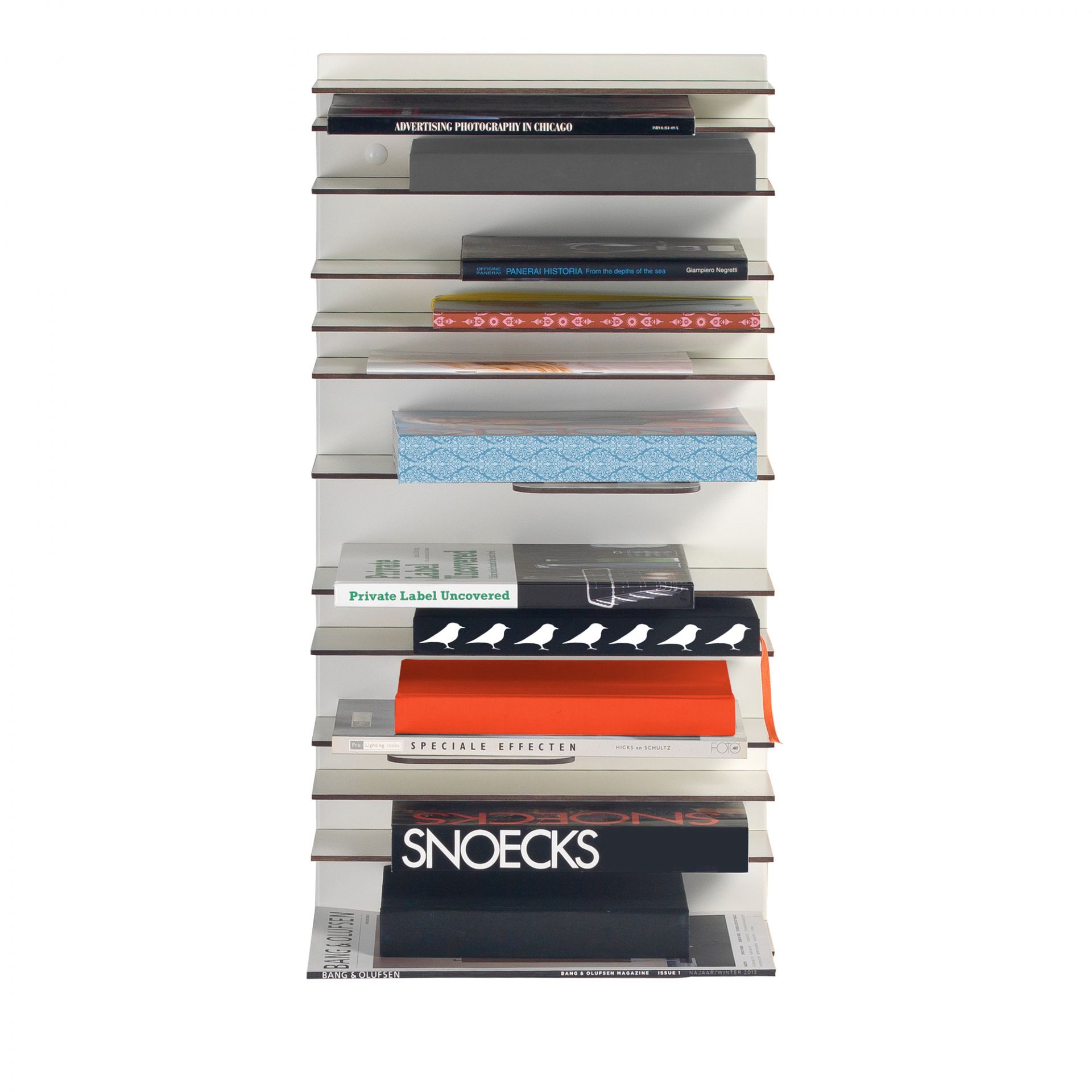 Paperback étagère à livres blanc 60x60 cm Spectrum Paperback étagère à livres blanc 60x60 cm Spectrum