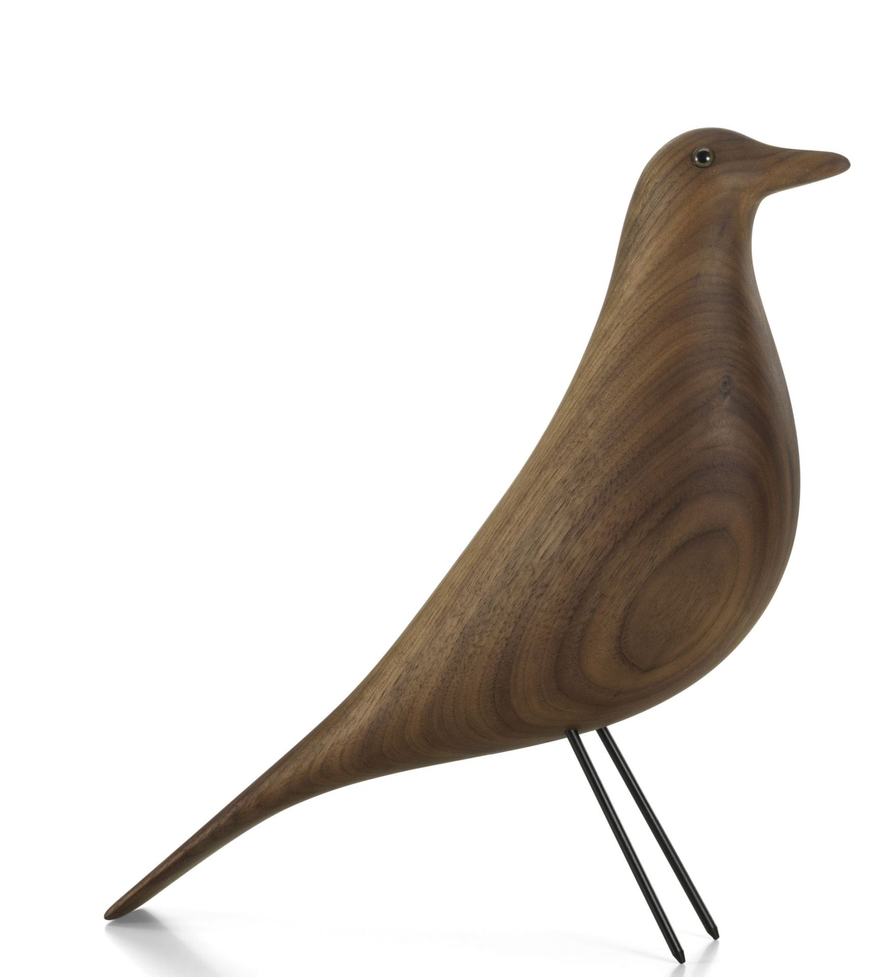 Eames House Bird Sculpture en noyer Vitra NOUVELLE VERSION