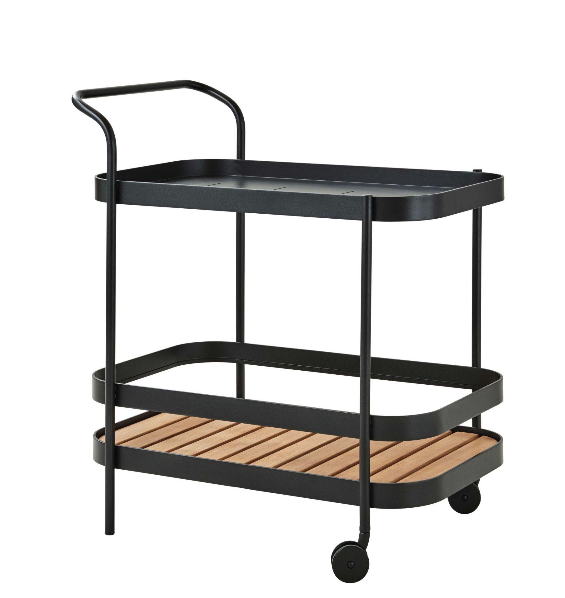 Roll Chariot de bar Gris lave Cane-Line