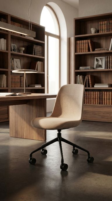 Chaise Elephantino avec roulettes Kristalia