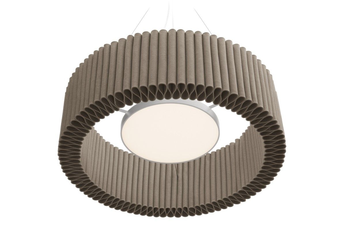 Objet de plafond Welle avec dispositif de suspension inclus