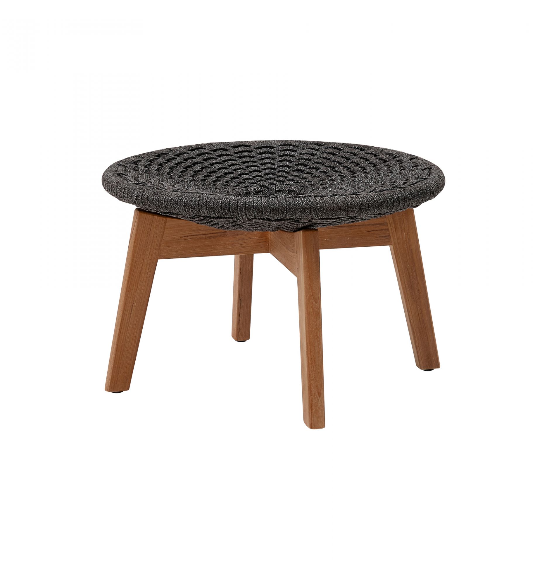 Peacock Outdoor Tabouret avec Coussin Cane-Line