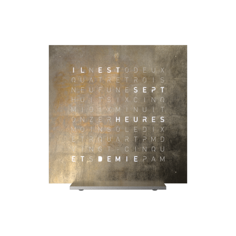  Earth 13.5 Creator's Edition Horloge de table version / Montre Français QLOCKTWO