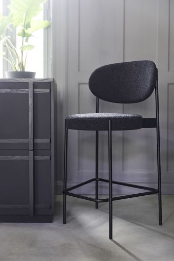 Series 430 Bar Stool Tabouret de bar 75 cm NOIR / REMIX 123 Verpan OFFRE SPECIALE