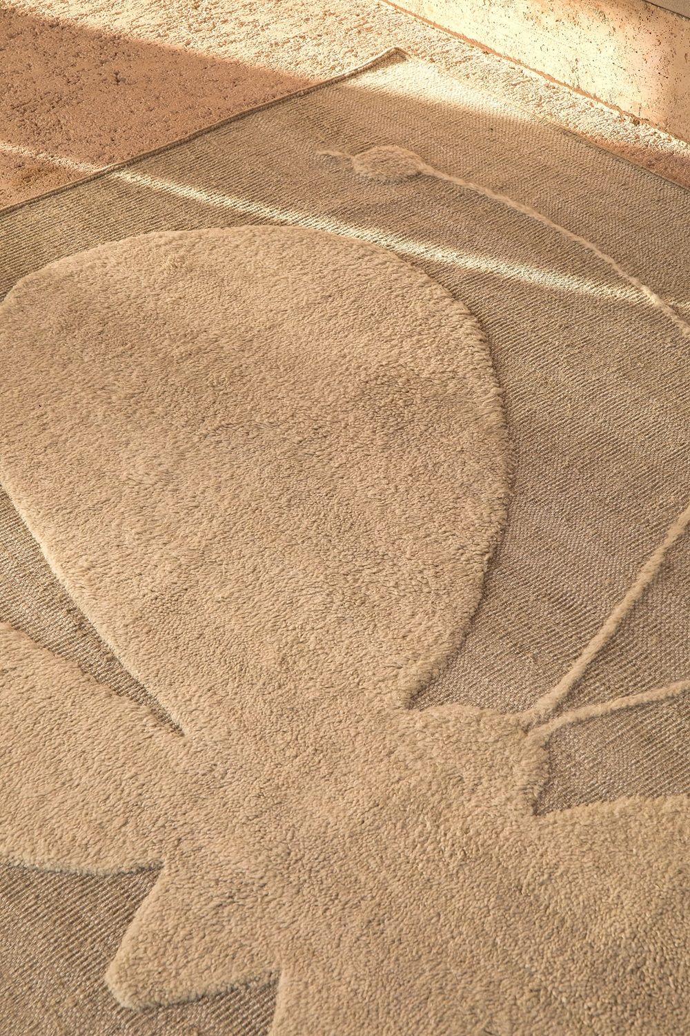 Lucia Eames Butterfly Wool Tapis Nanimarquina