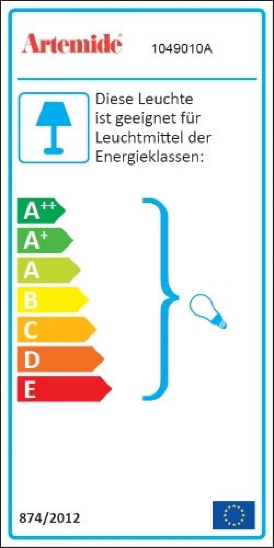 Castore Tavolo 14 Lampe de table Artemide