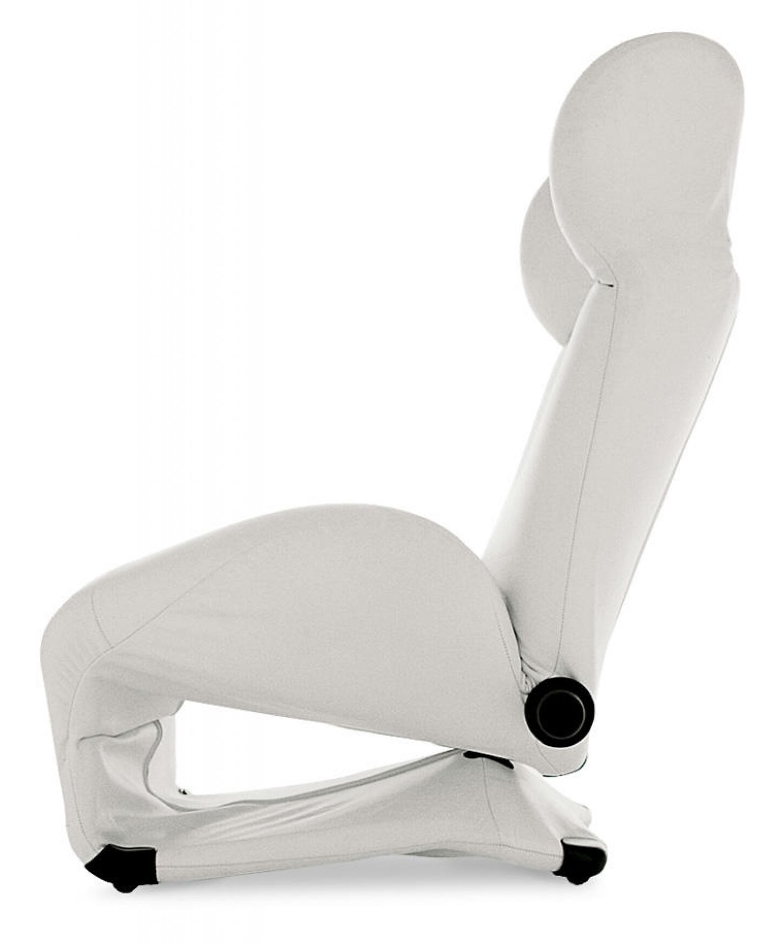 B - Revêtement additionnel Housse de protection pour l'appui-tête droit pour Wink Cassina Popeline jaune