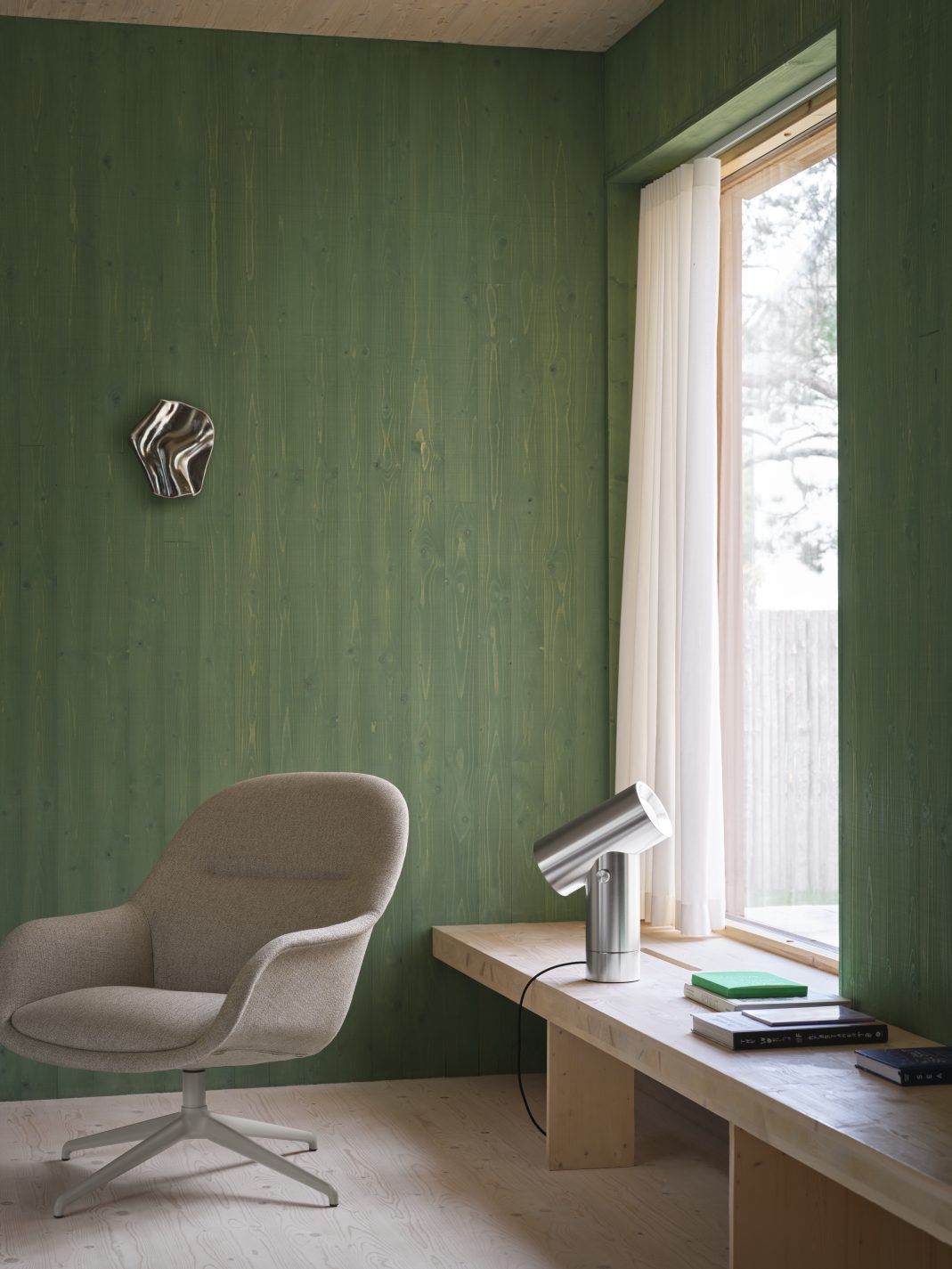 Beam Lamp lampe de table H 45 cm / aluminium poli Muuto