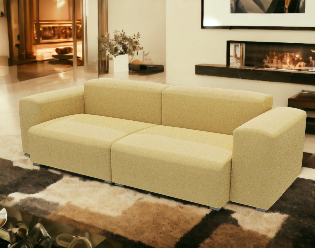 Mags Soft Sofa Low Armrest 2 1/2 places Combination 1 Hay