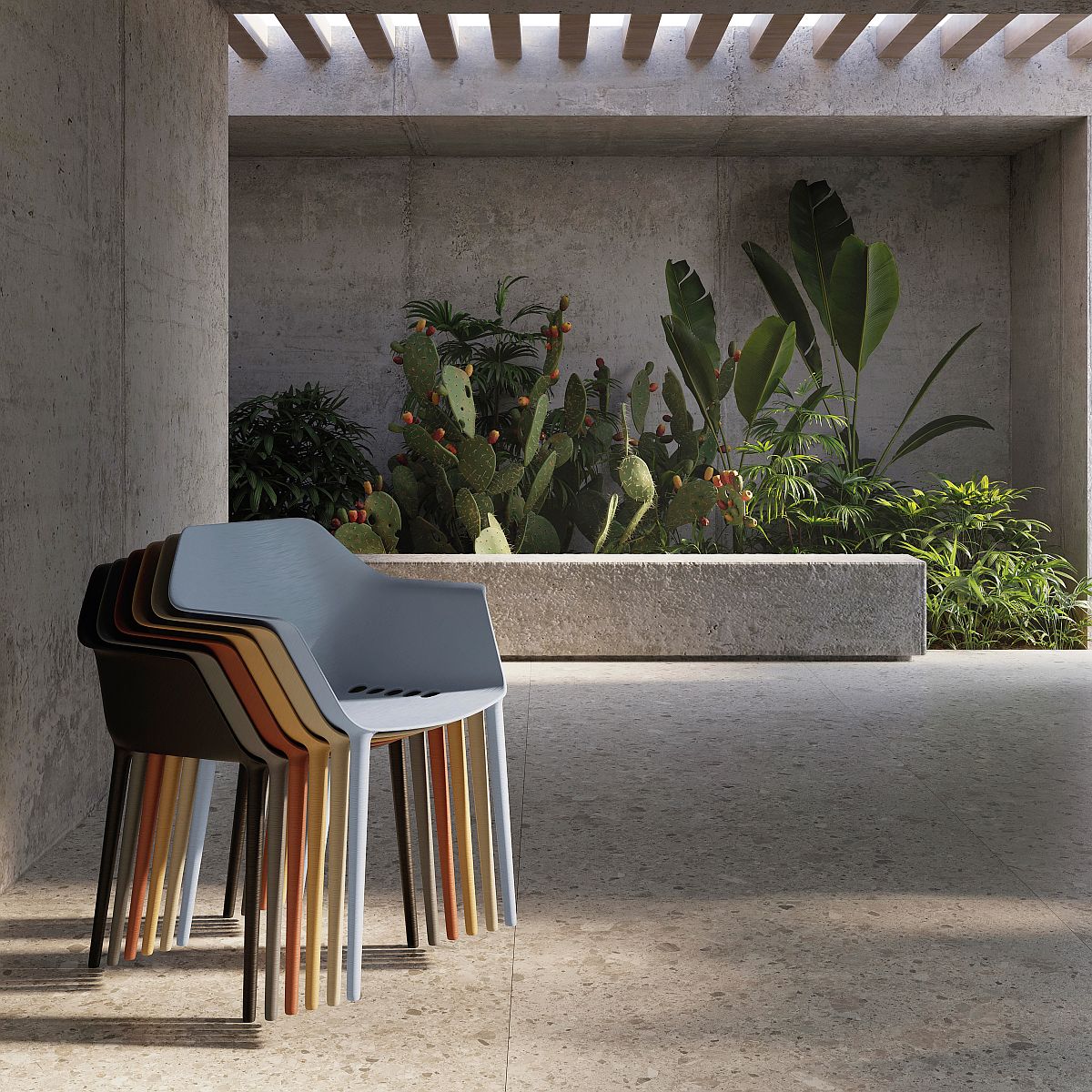Gala Pure Eco SO0724 Fauteuil empilable Andreu World