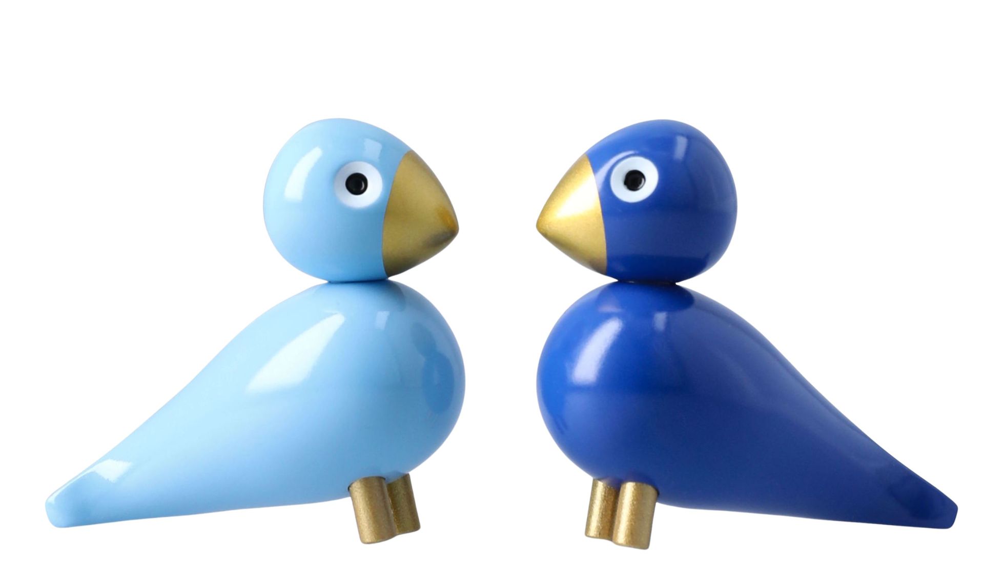 Oiseaux d'hiver, ensemble bleu Liliput/bleu clair Kay Bojesen