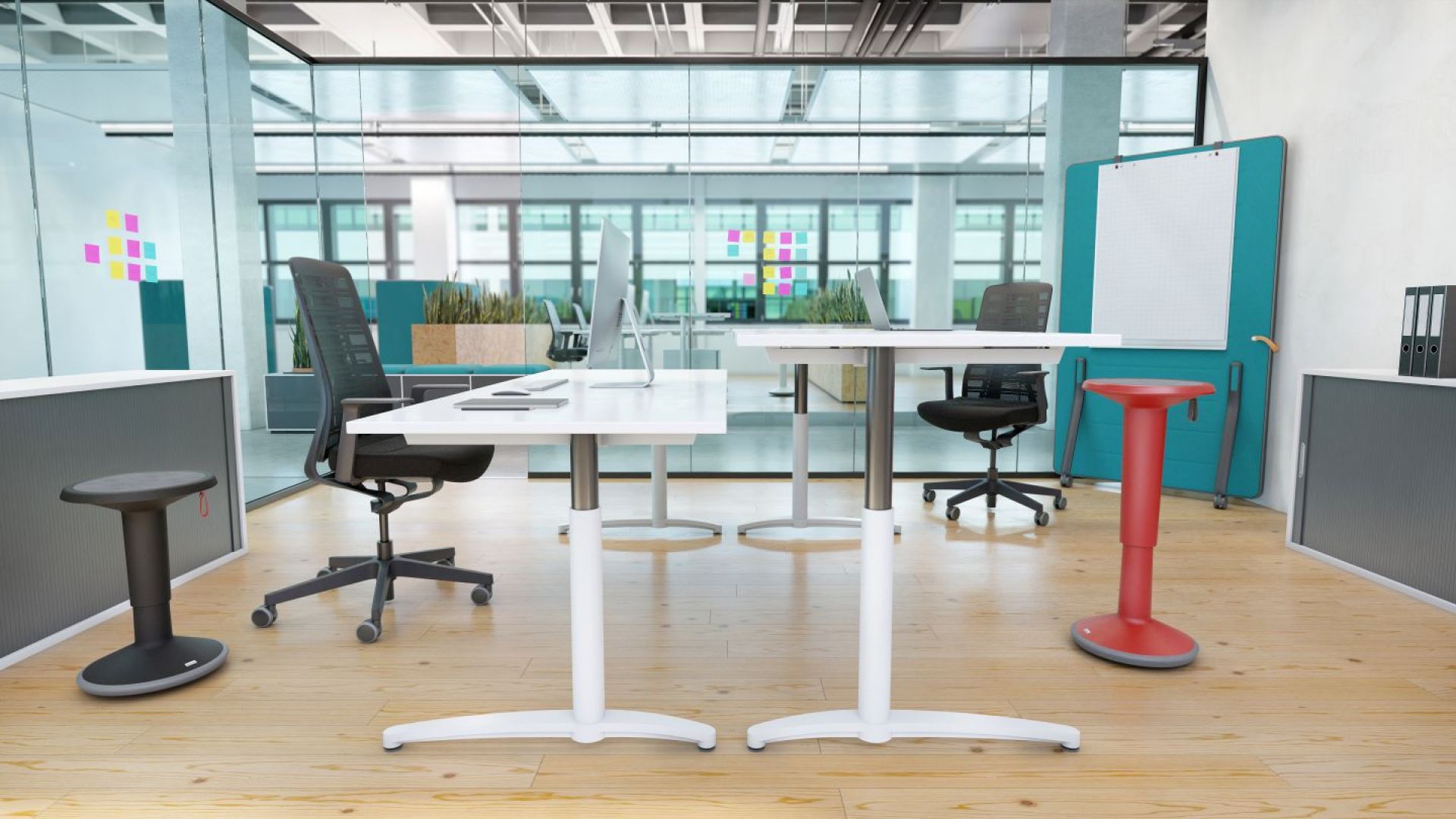UPis1 110U Stand-Up Tabouret debout Interstuhl