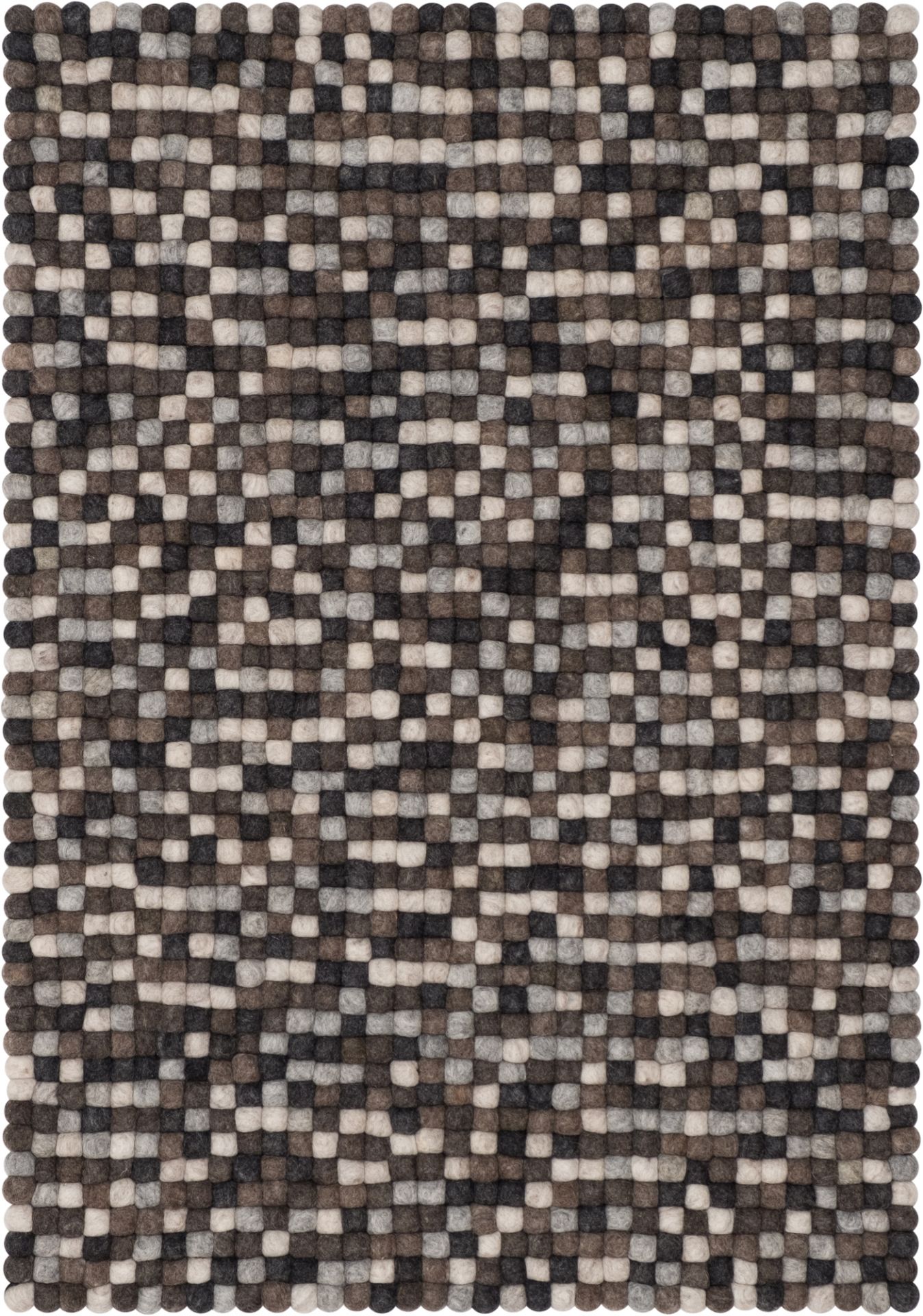 Boules de feutre Tapis 120x170 cm Myfelt Nela
