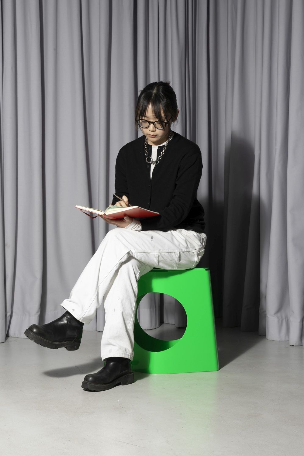 Prism Tabouret empilable / Table d'appoint Tecta