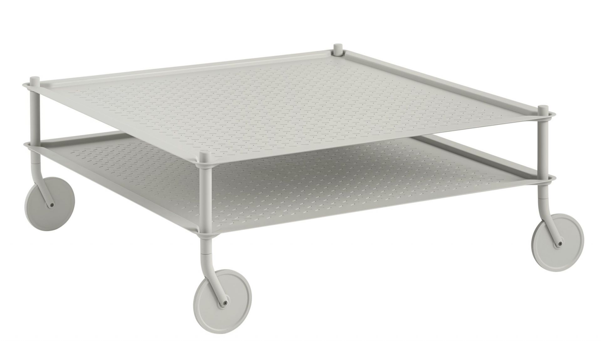 Flow Coffee Table Table basse sur roulettes Intérieur / Extérieur Muuto