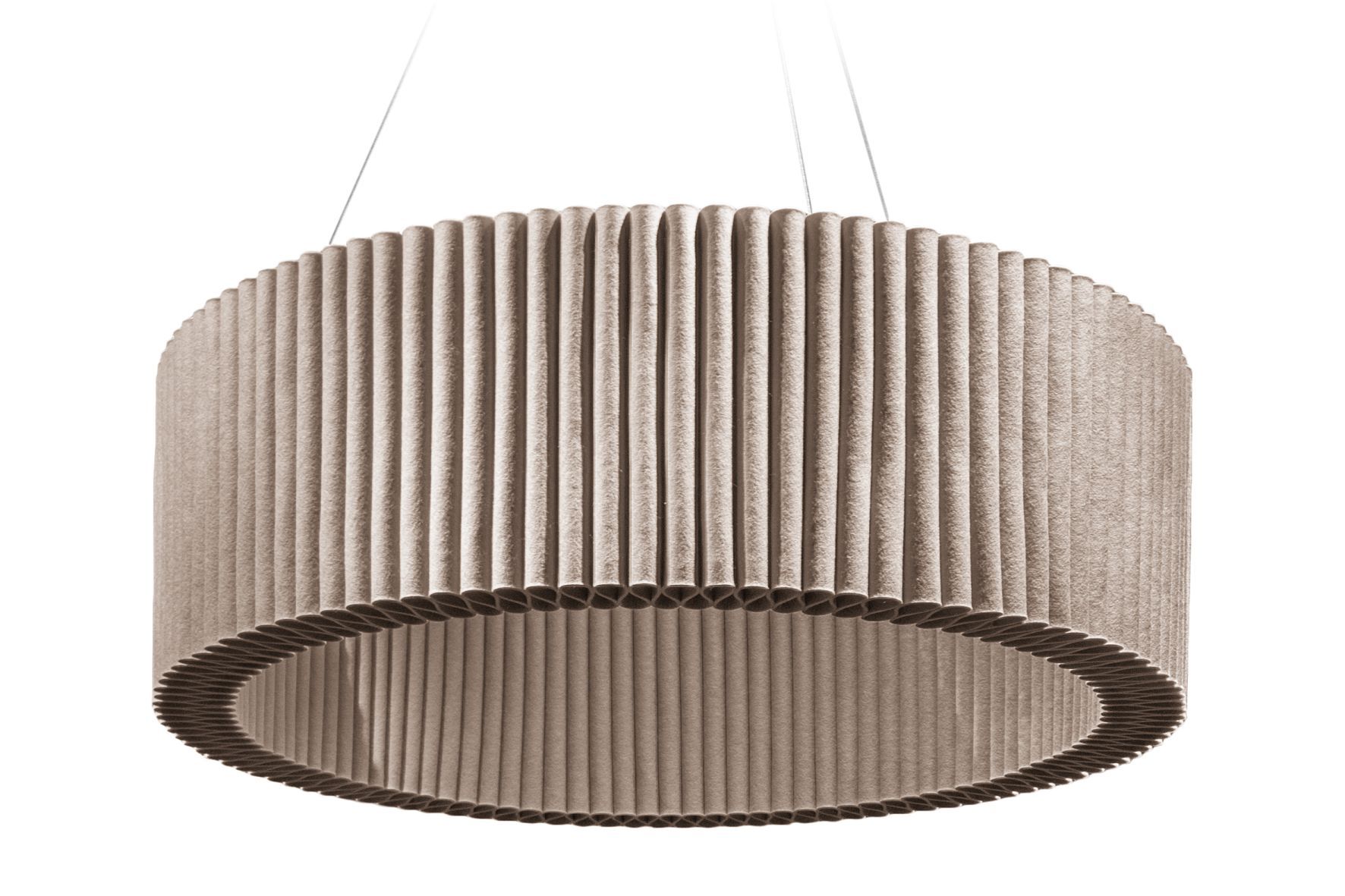 Objet de plafond Welle avec dispositif de suspension inclus