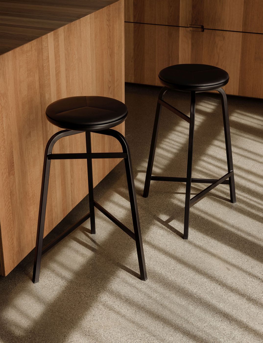 Treble Tabouret de bar noir Northern
