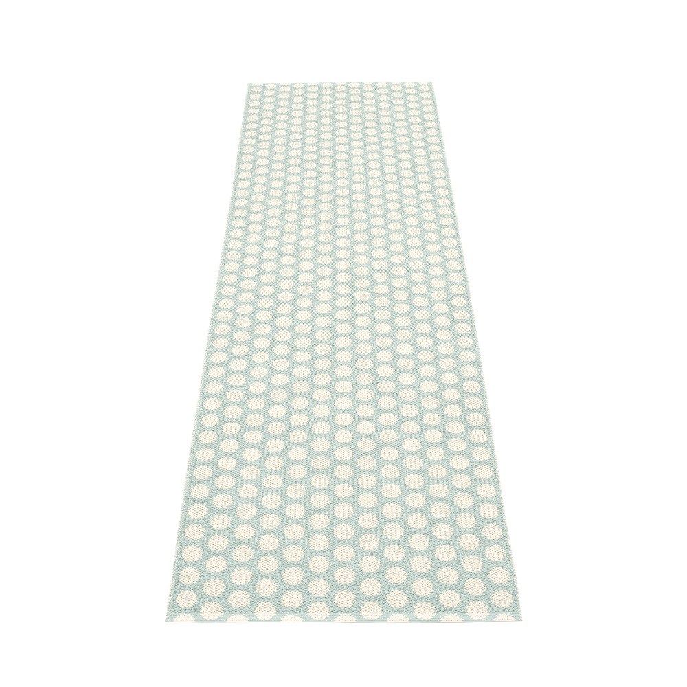 Noa Tapis synthétique 70x250 cm Pappelina Pale turquoise