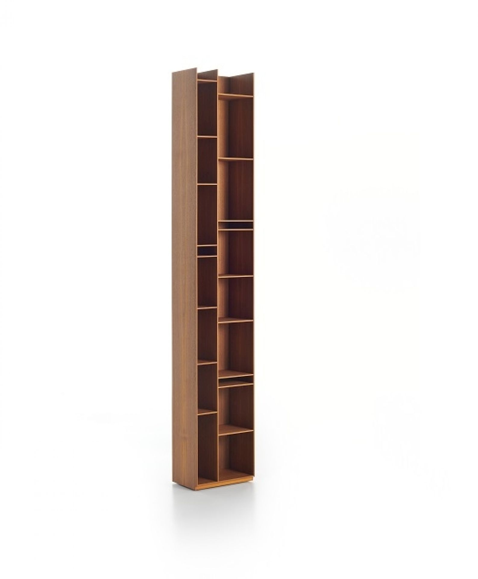 Random Wood Bookcase Bibliothèque 2C MDF Italia