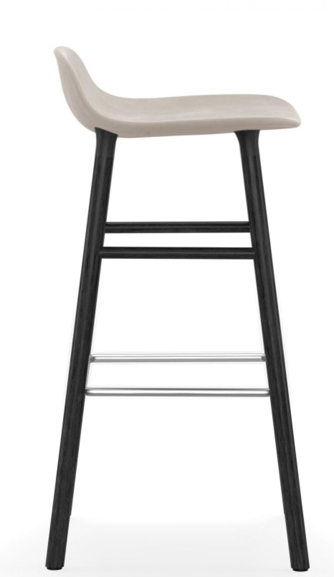 Form Barstool tabouret de bar H 75 cm Chêne Rembourré Normann Copenhagen