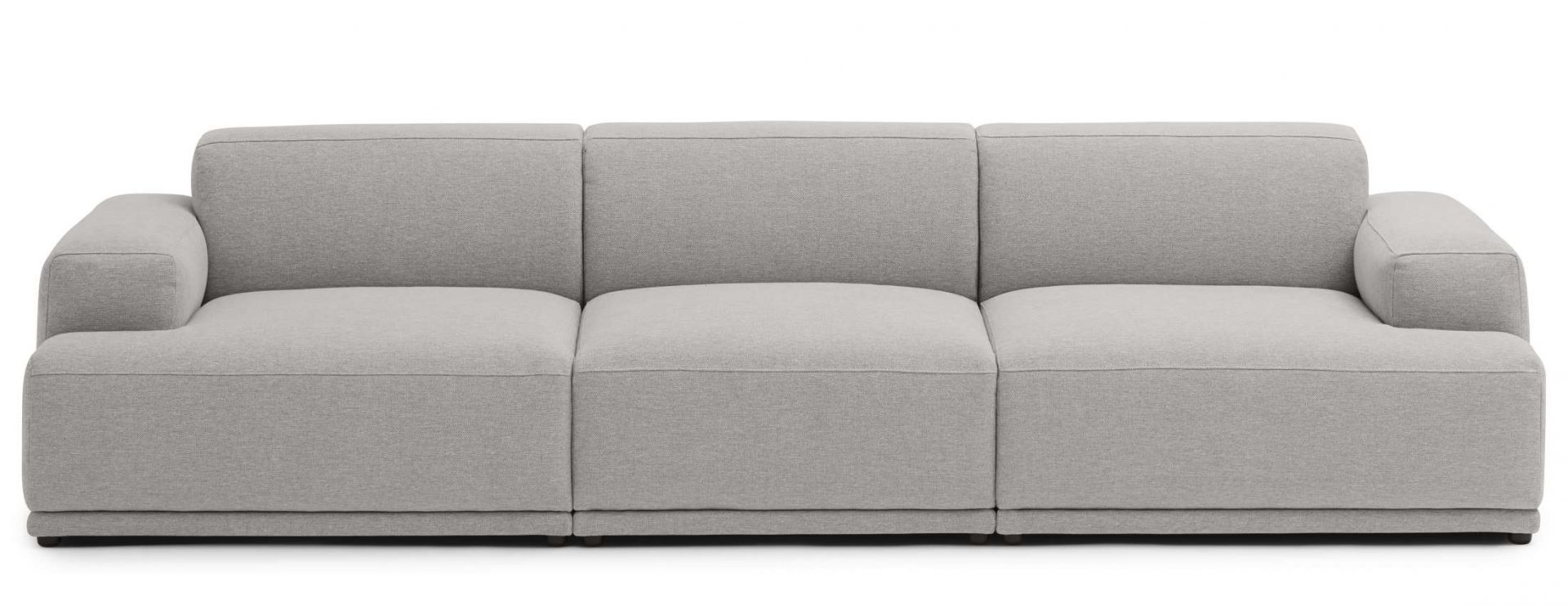 Connect Soft Modular Canapé 3 places Clay 12 Configuration 1 Muuto