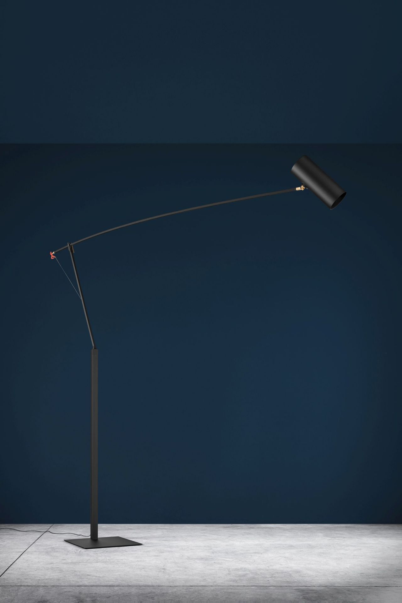 Ettorino BIG Lampadaire Noir Catellani & Smith