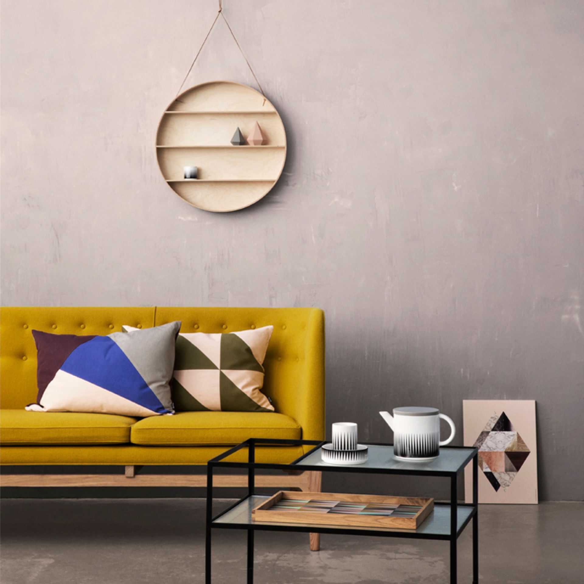 Étagère suspendue Round Dorm Ferm Living