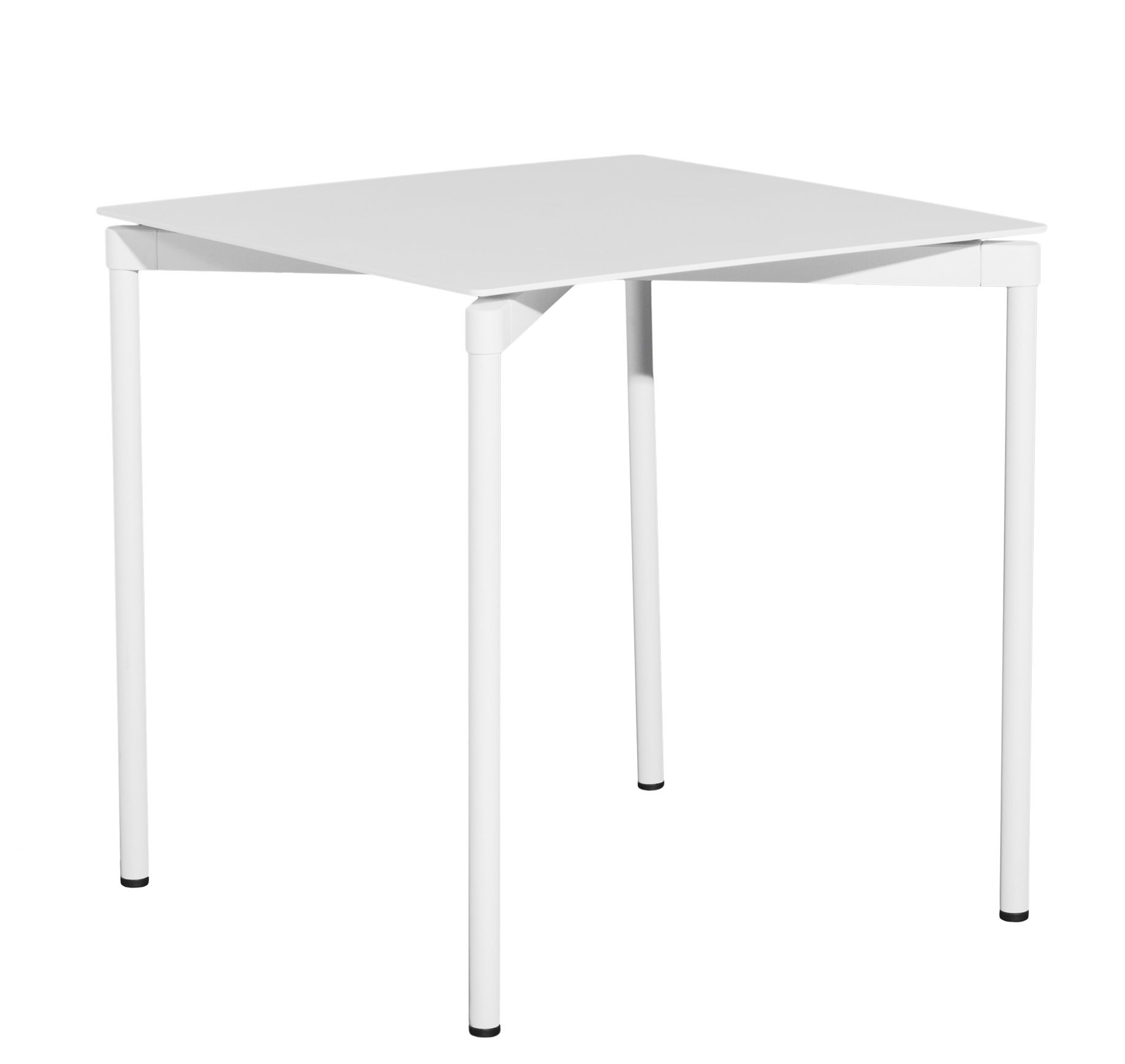 Fromme Dining Table Square Table de salle à manger carrée Petite Friture Blanc