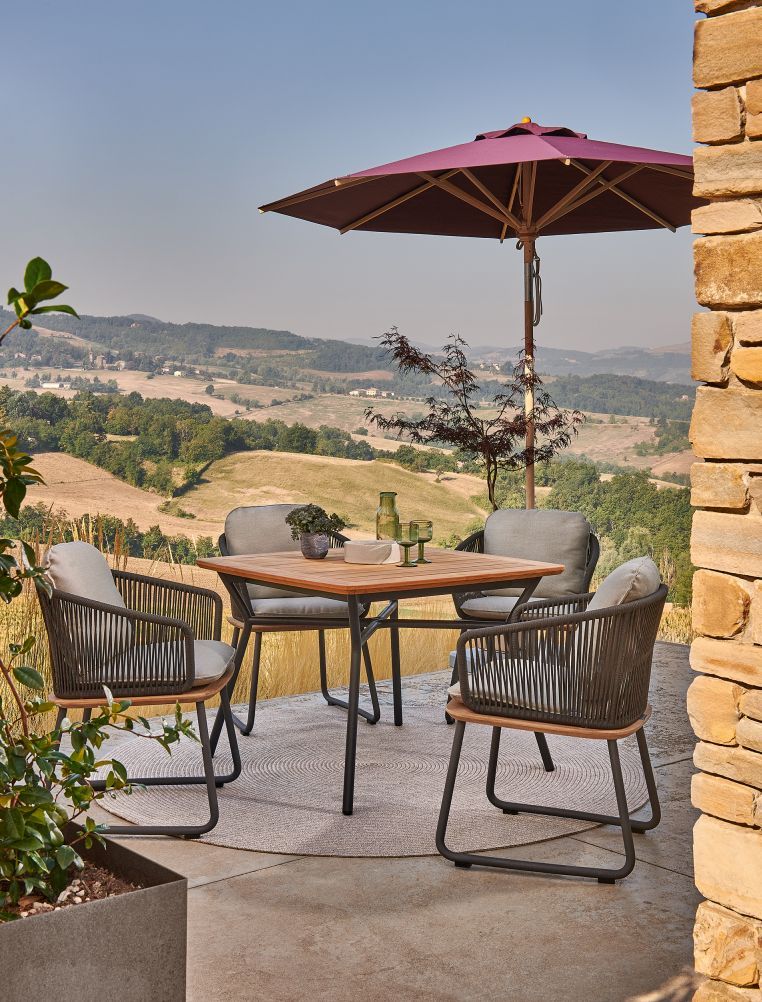 Denia Outdoor Table à manger en teck Weishäupl