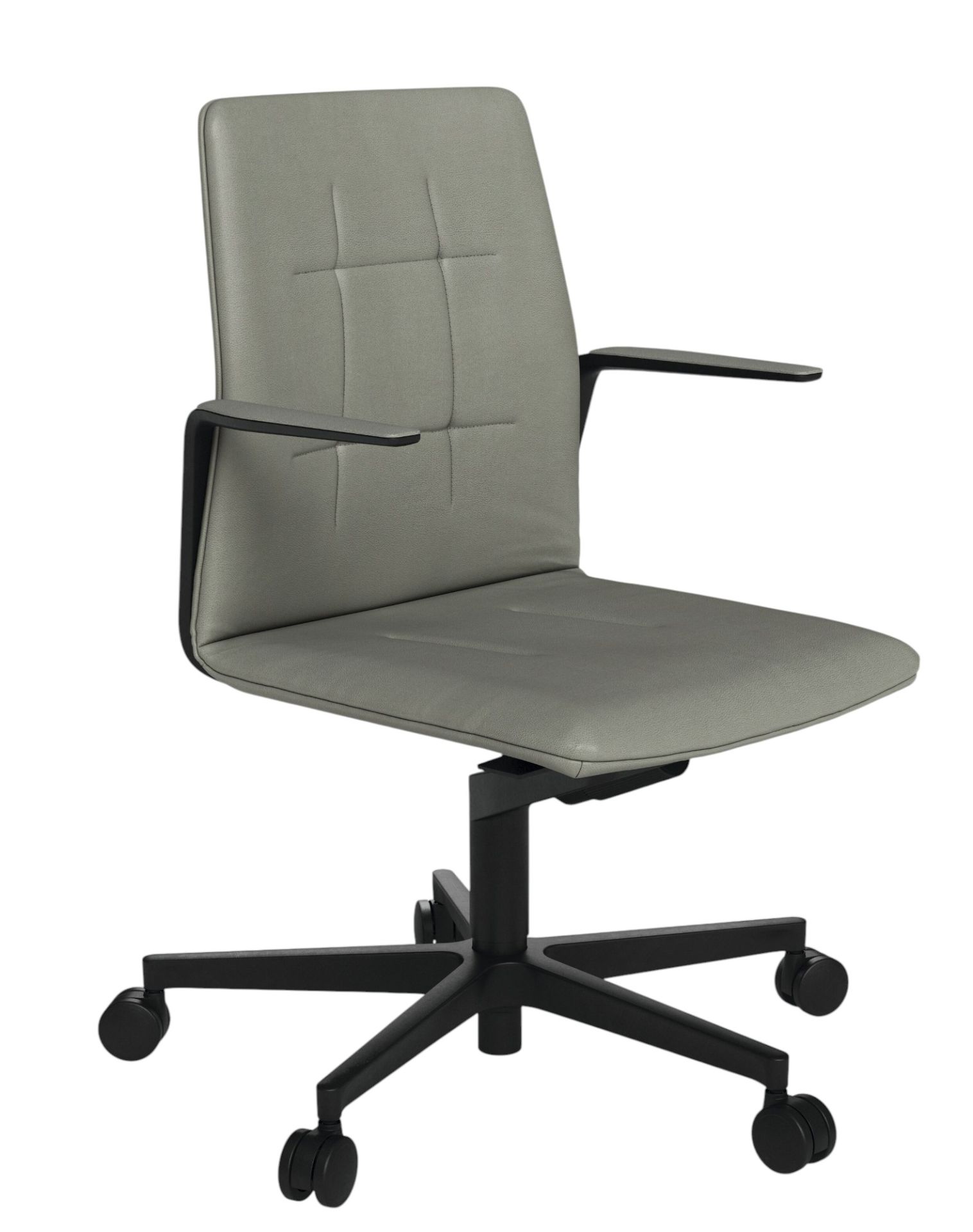 Leadchair Evo chaise pivotante / chaise de bureau avec pied en étoile à cinq branches Walter Knoll