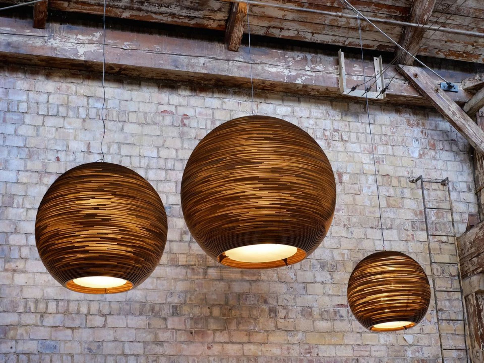 Luminaire à suspension Sun32 Scraplights Graypants