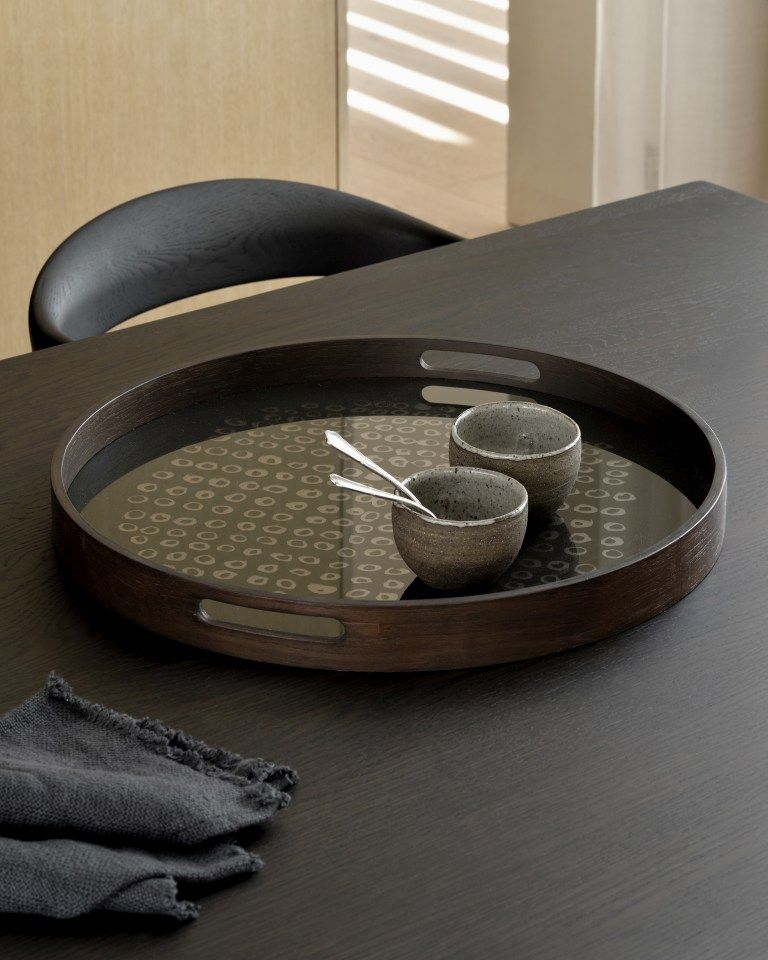 Second Nature Tray Plateau rond Ethnicraft