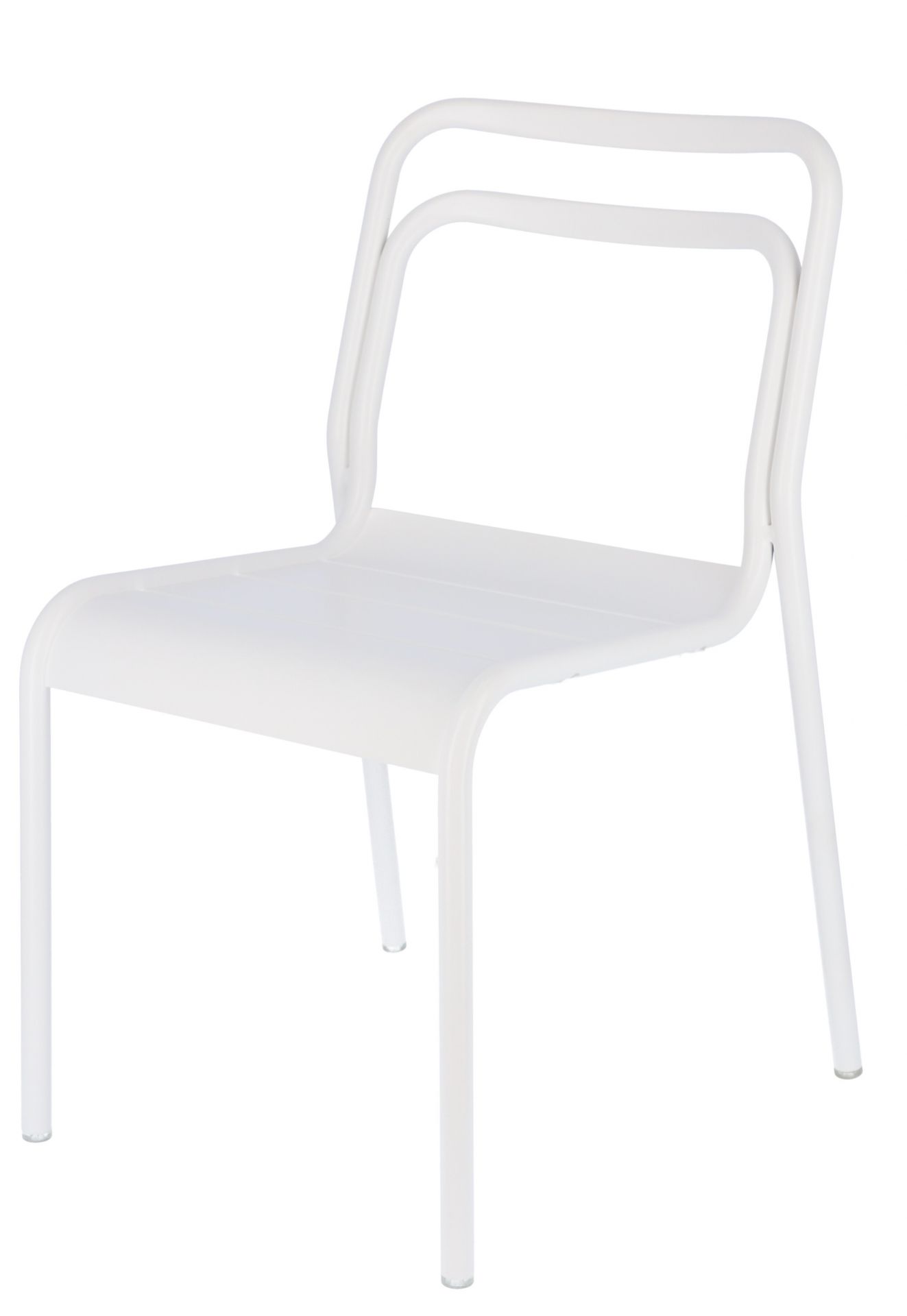 Live chaise empilable Outdoor Jan Kurtz Blanc