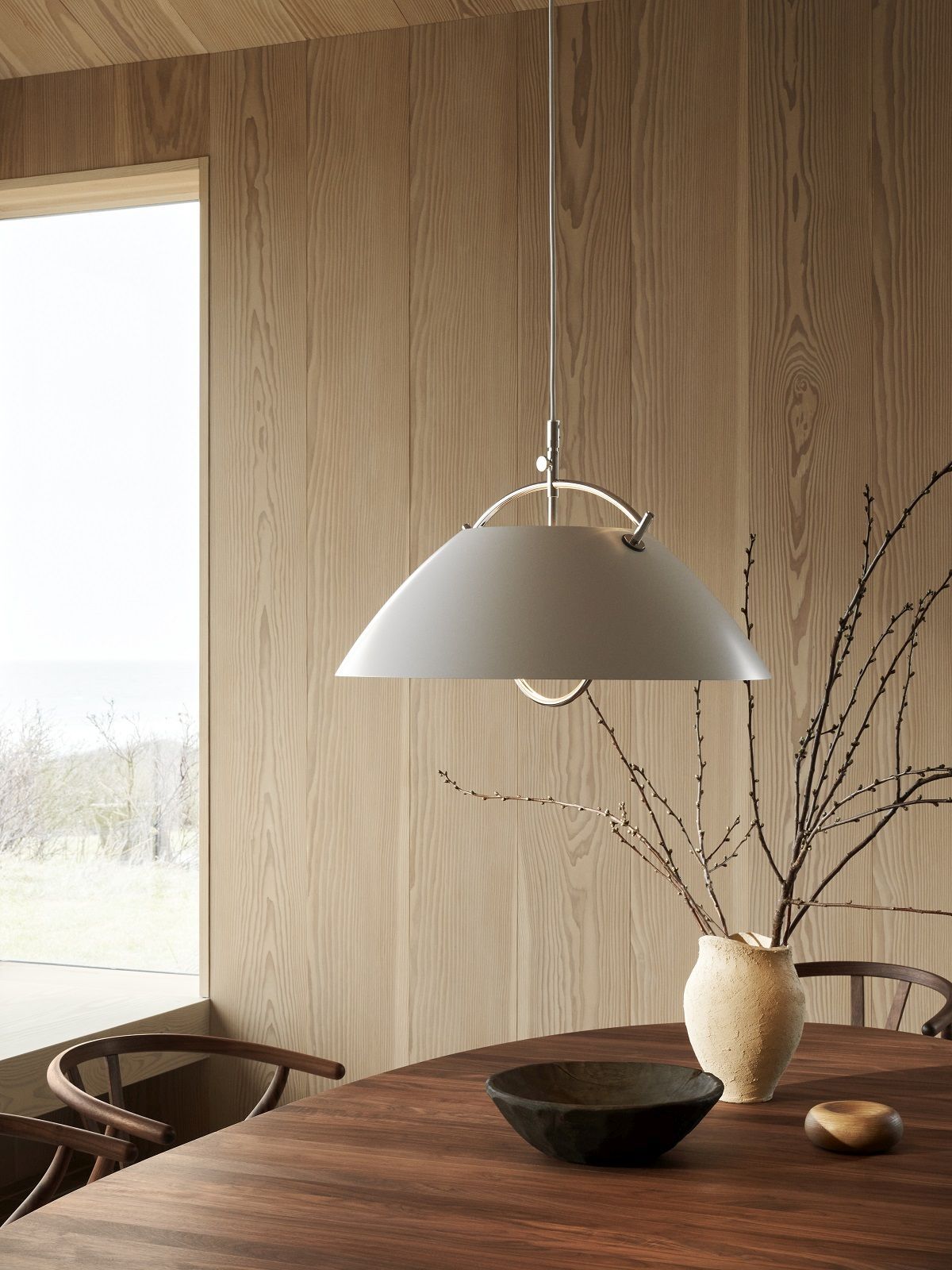 HJW37 The Pendant with lift Lampe à suspendre Carl Hansen & Søn