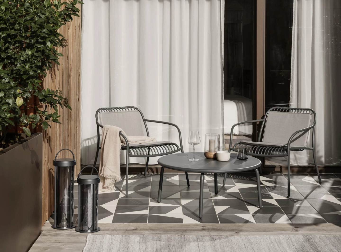 Kiva Rug Tapis d'extérieur L 200 cm Blomus