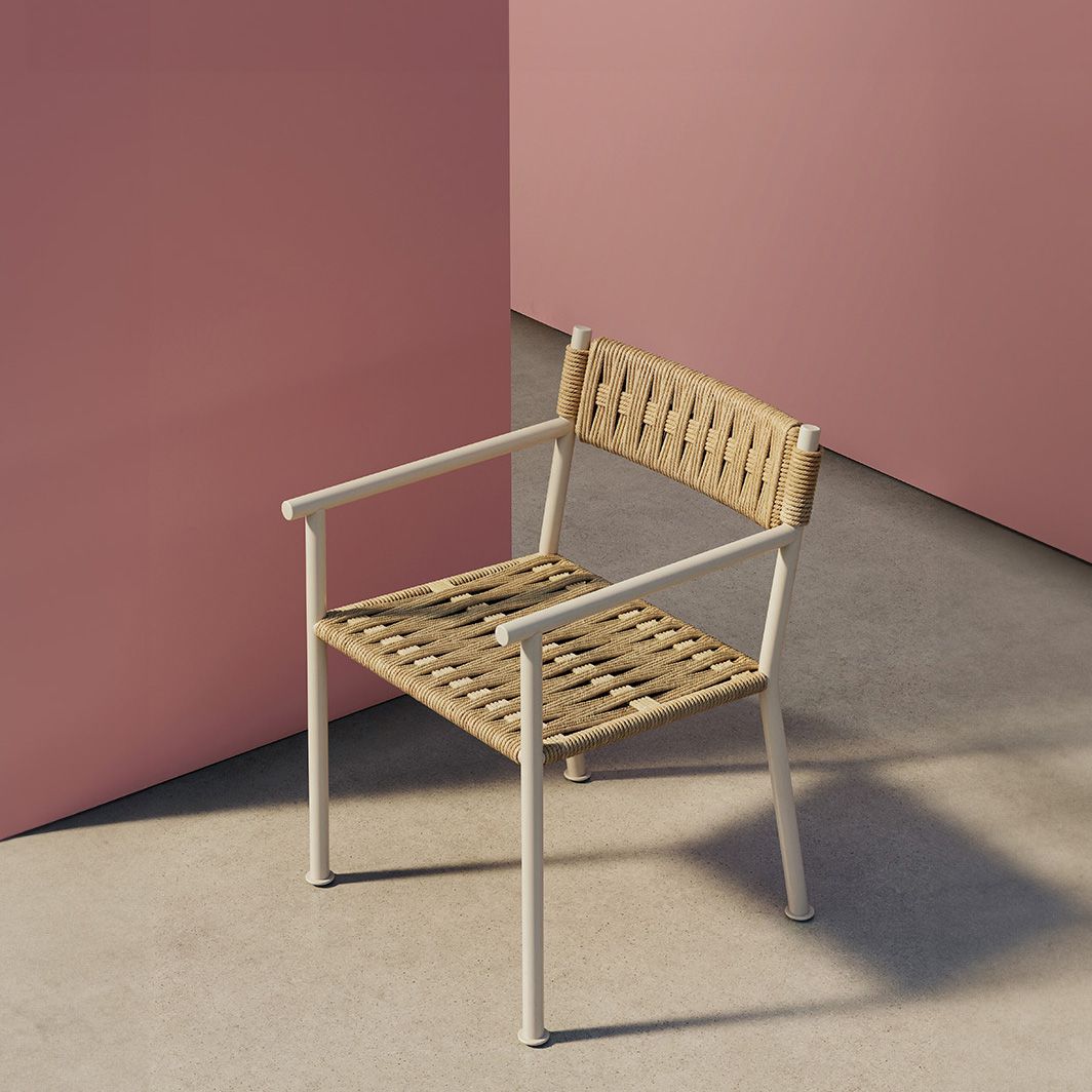 Brezal Chair SO2364 Outdoor Chaise à accoudoirs Andreu World
